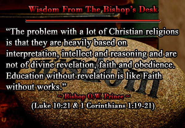 Wisdom  Problem with Religion